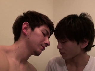 Japanese Twink Rides Cock